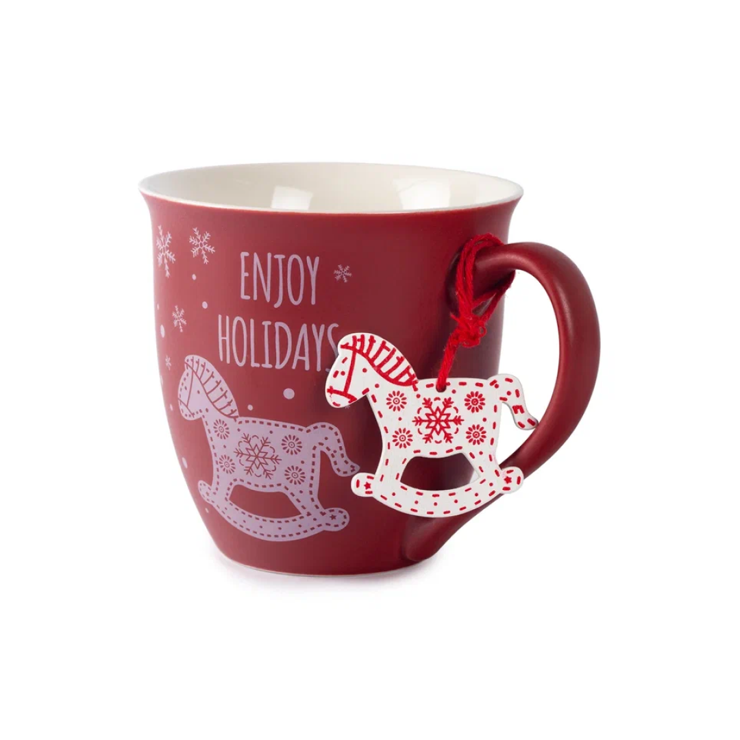Кружка WINTER MUG 600мл с подвеской